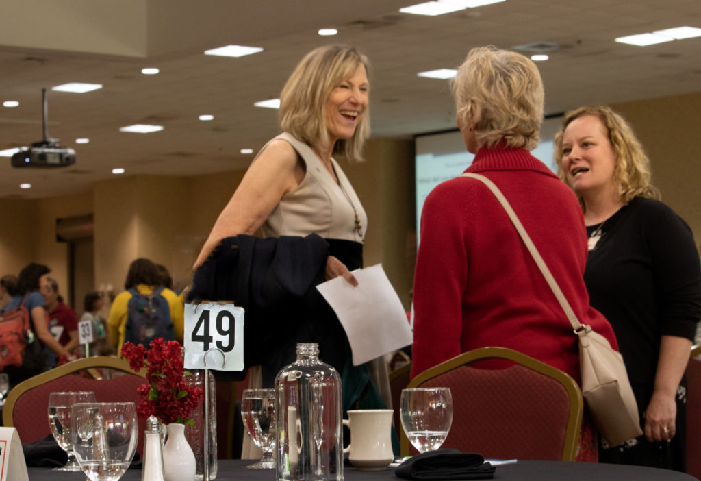 . August 2019 WomanUP Event at the Crowne Plaza in Asheville. Catered by Celine and Company.